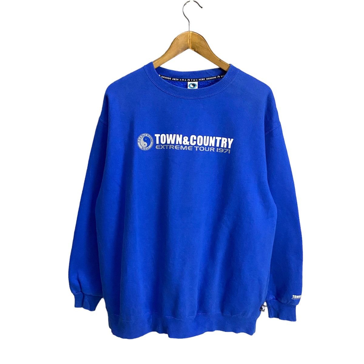 Japanese Brand Surf Style T&C Hawaii surf design sweatshirt Size US XL / EU 56 / 4 - 1 Thumbnail