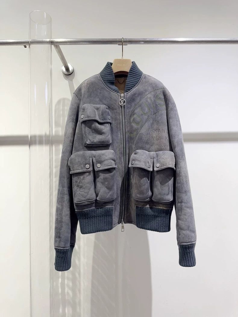 Louis Vuitton Tactical Fur One Piece Jacket 2503-Nextarrow