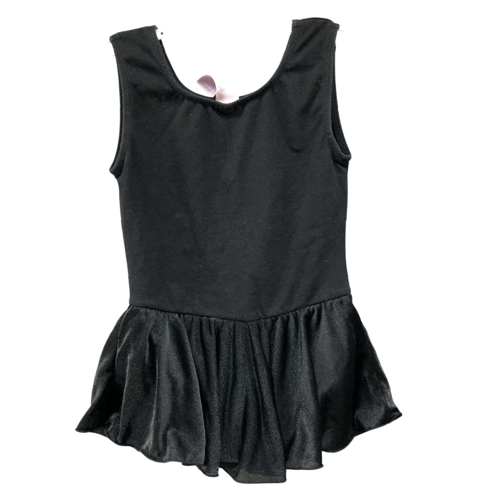 DANCER More Than Magic Girls Leotard S 6-6X Sleeveless Black Rhinestone Dance Size ONE SIZE - 2 Thumbnail