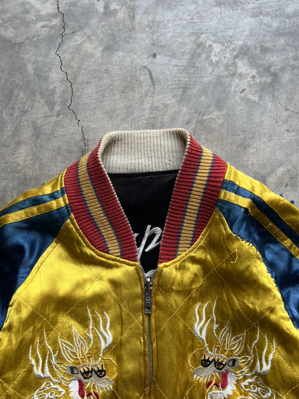 Vintage Rare Vintage 80s Sukajan Souvenir Jacket Size US XS / EU 42 / 0 - 24 Thumbnail