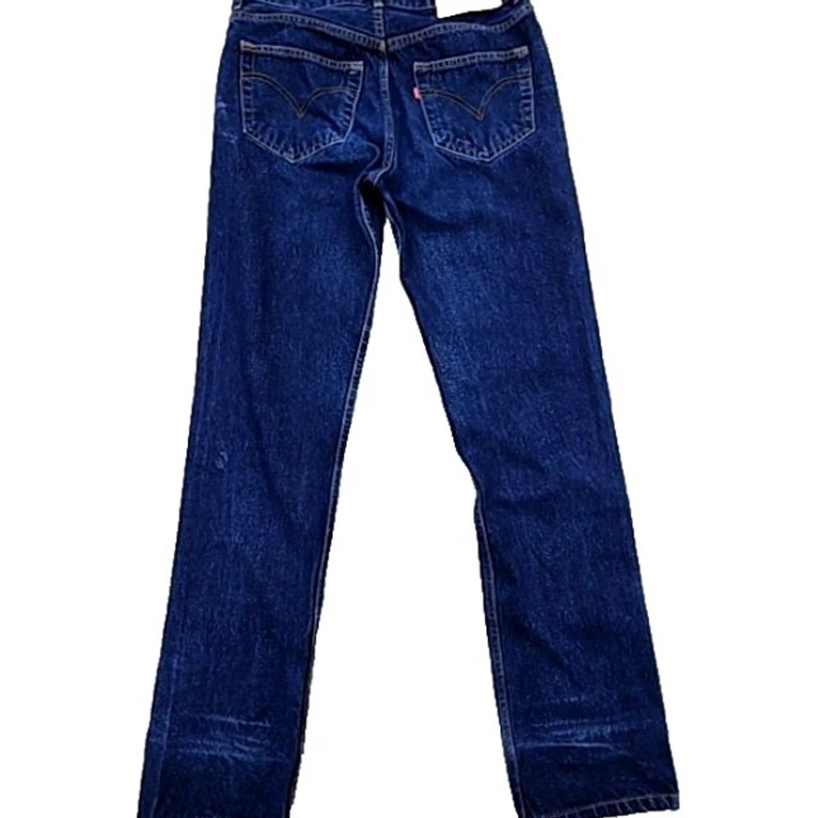 Levi's Levi's 501 Indigo Straight Denim Jeans Jeans 501 WW NWOT Men 34x34 Indigo Regular 5-Pocket Button Rise Mid Denim USA 100% Cotton Levi's 501 Size US 39 - 2 Thumbnail