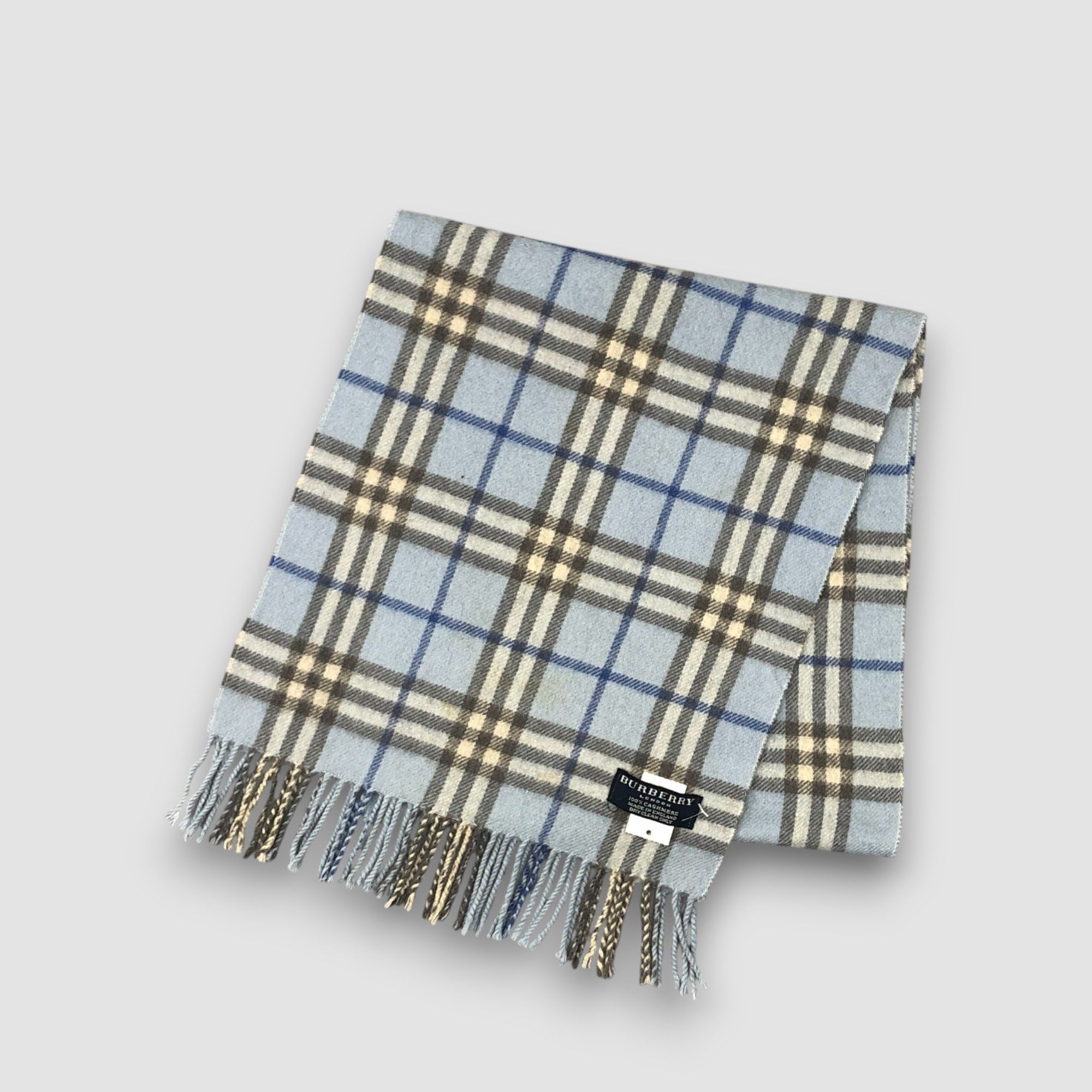 Burberry Vintage Burberry Scarf Muffler Wool Cashmere Winter Scarves Size ONE SIZE - 3 Thumbnail