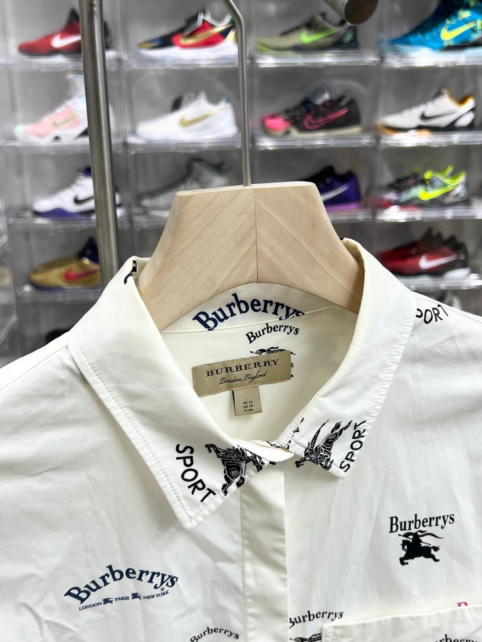 Burberry Burberry Equestrian Knight Short Sleeve Shirt K15 Size US S / EU 44-46 / 1 - 2 Thumbnail