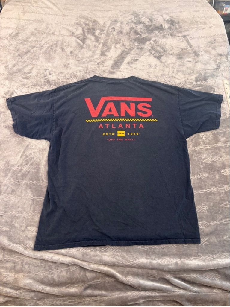 Vans Men's Vans Atlanta T-shirt XL Blue Size US XL / EU 56 / 4 - 9 Thumbnail