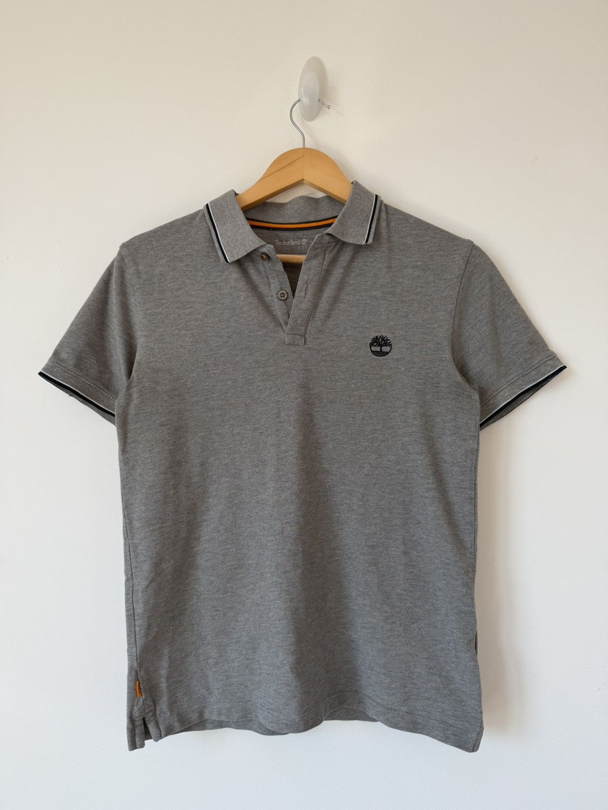 Timberland Timberland Slim Fit Polo Shirt Grey Minimal Polo Size US S / EU 44-46 / 1 - 2 Thumbnail