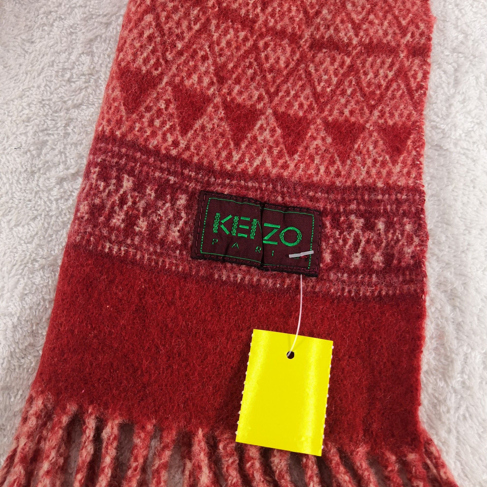 Kenzo Vintage Kenzo Scarf Wool Cashmere Scarves. Size ONE SIZE - 4 Thumbnail