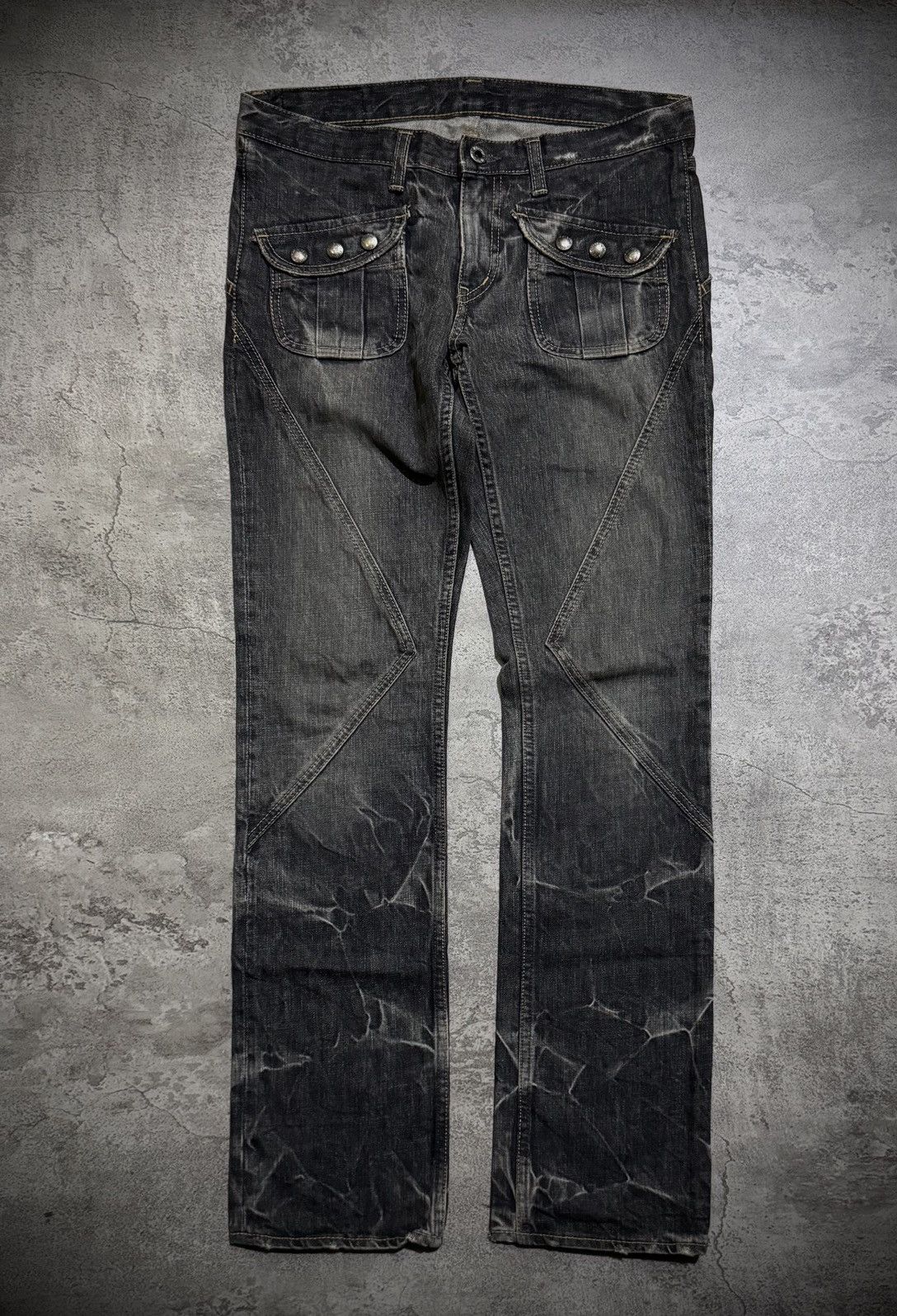 Hysteric Glamour Hysteric Glamour Ifsixwasnine Fadding Jeans Size US 32 / EU 48 - 1 Thumbnail