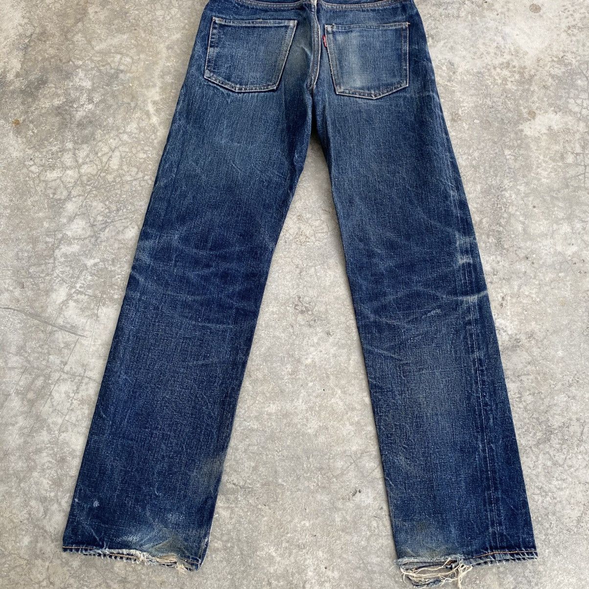 Denime Vintage 90’s Denime Japan Faded Blue Selvedge Jeans Size US 28 / EU 44 - 11 Thumbnail