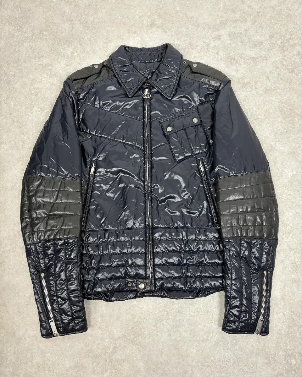 Gucci 2000s Gucci Navy Light Puffer Jacket Size US S / EU 44-46 / 1 - 1 Thumbnail