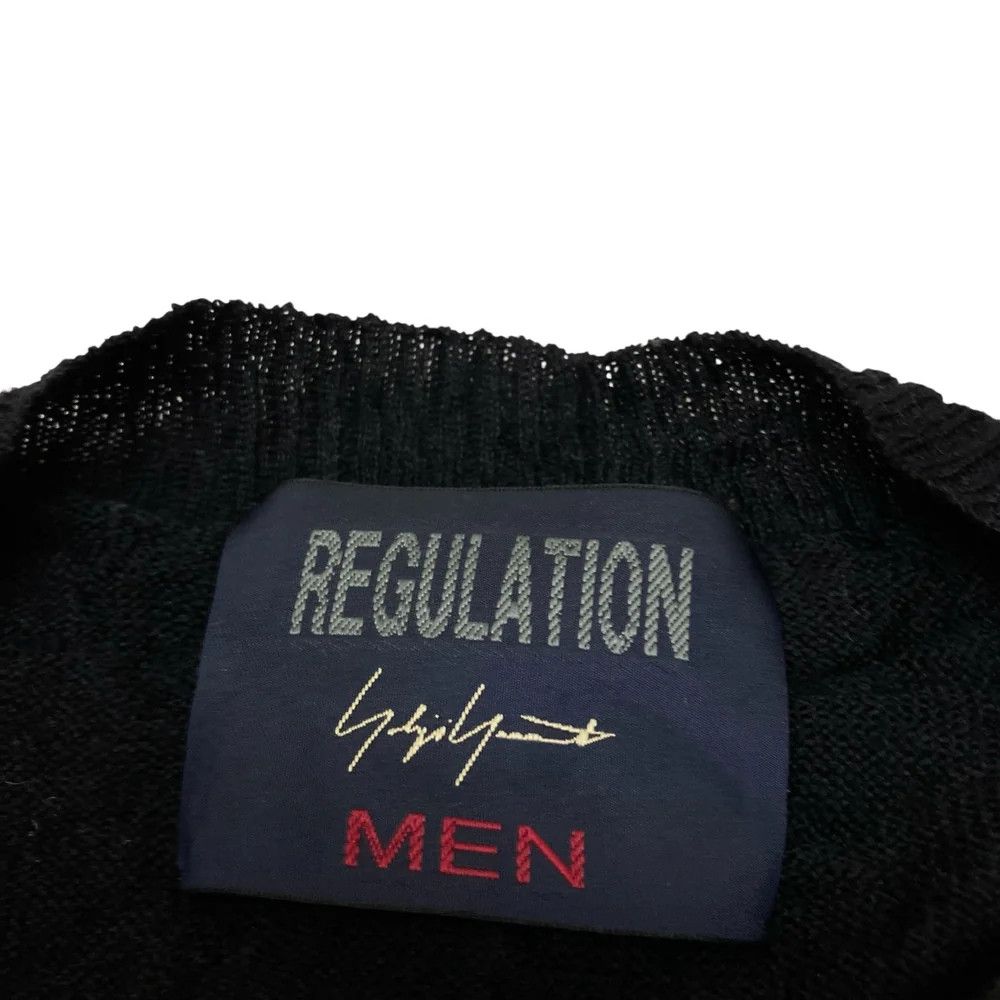 Yohji Yamamoto REGULATION Yohji Yamamoto // black Knit Size US L / EU 52-54 / 3 - 7 Thumbnail