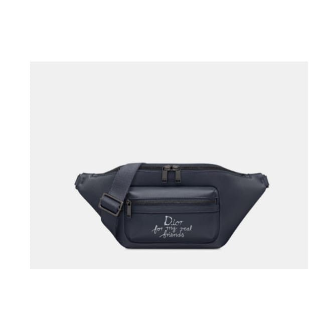 Dior o1w1db10825 Size : OS / 1ESBO0 Belt Bag in Navy Blue Size ONE SIZE - 1 Thumbnail