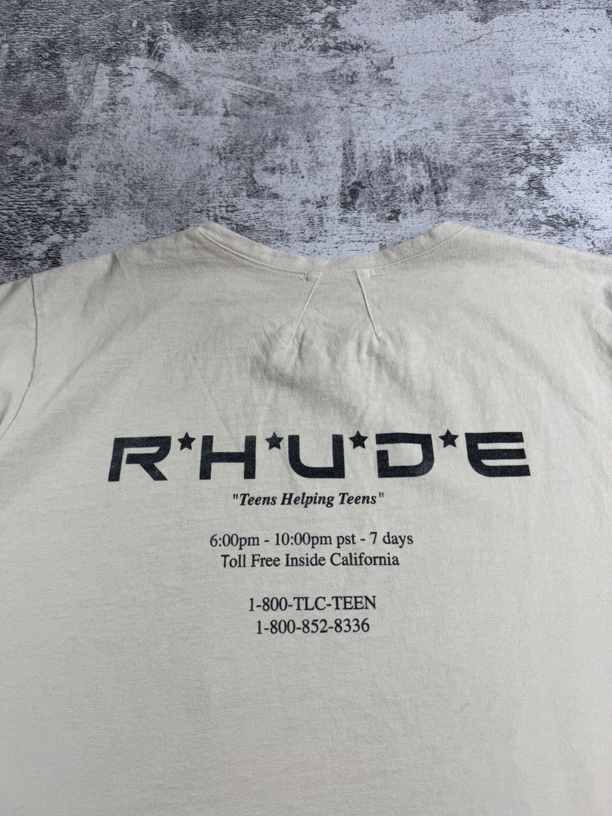 Rhude RHUDE I am Close to Giving Up Rap Hip Hop Jersey T Shirt Tee Size US M / EU 48-50 / 2 - 18 Thumbnail