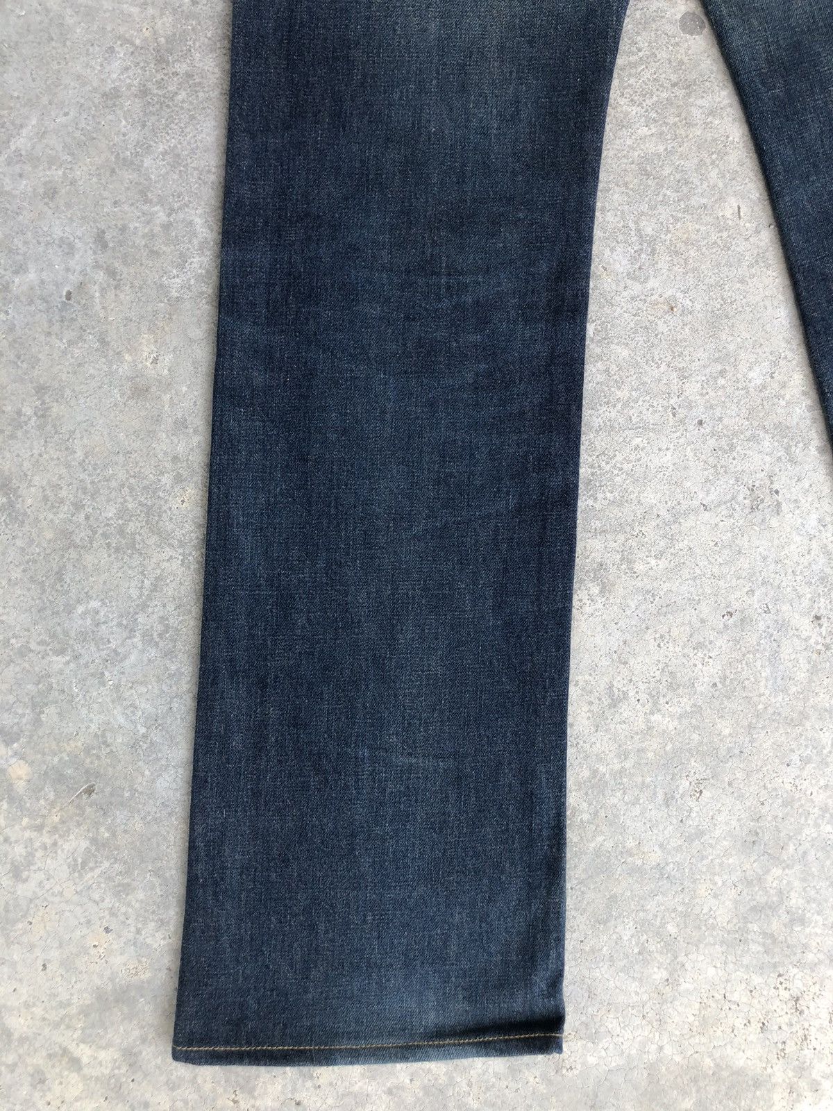 If Six Was Nine Japanese Lee Flared Jeans Distressed Jeans Size US 31 - 11 Thumbnail