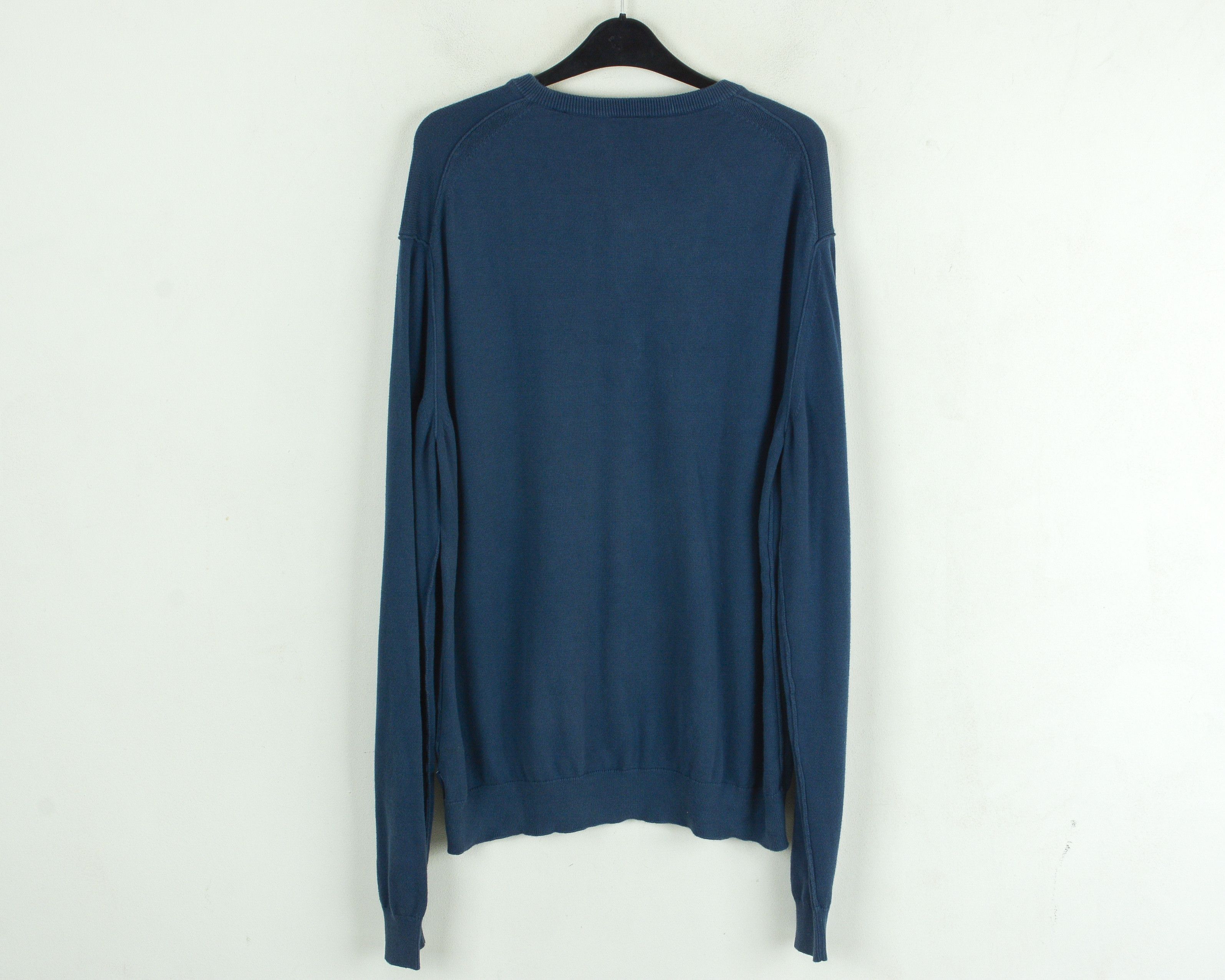 Armani Exchange Sweater 2XL Cotton Pullover V-Neck Jumper Long Sleeve Top Size US XXL / EU 58 / 5 - 4 Thumbnail