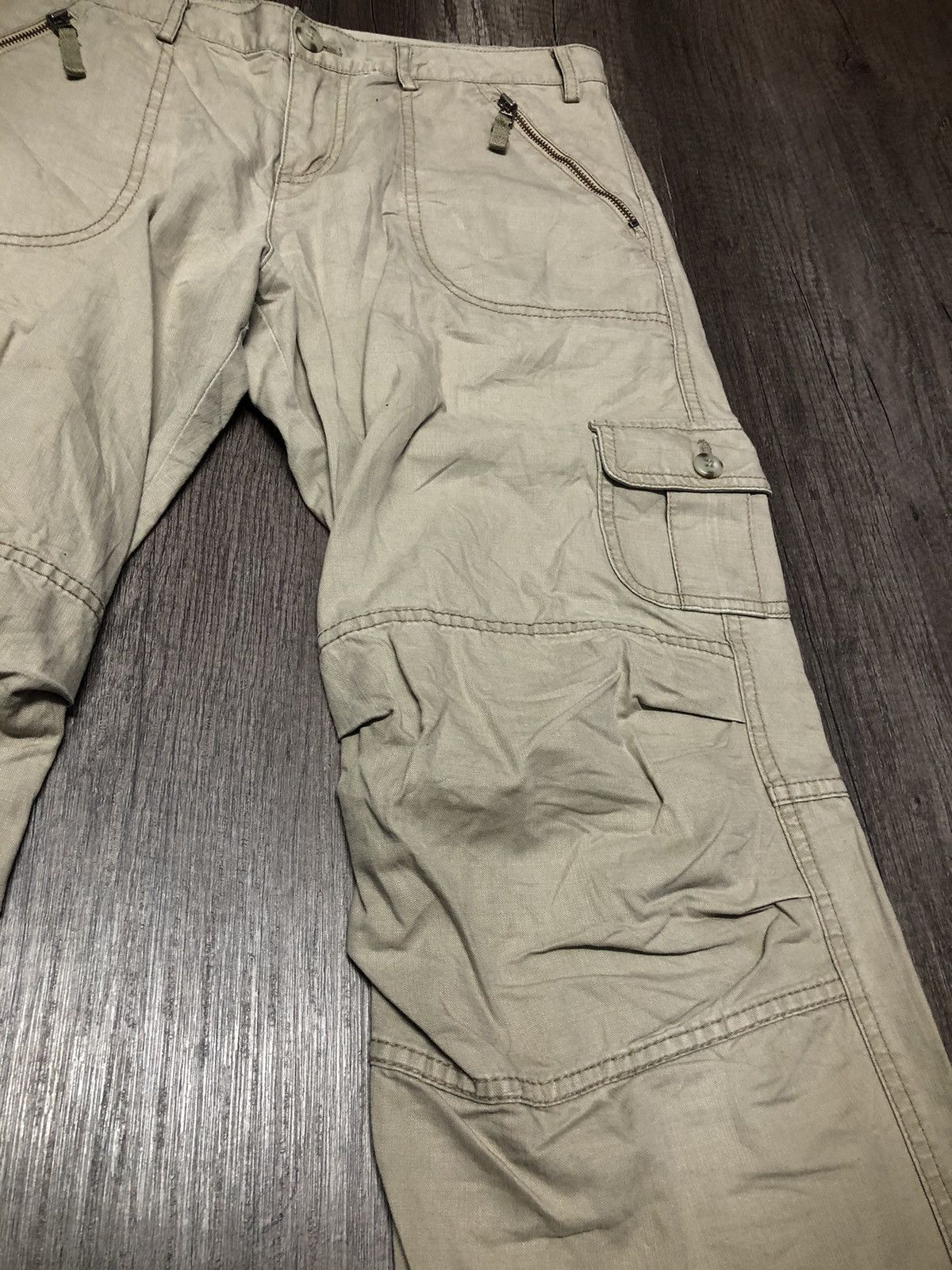 Uniqlo × Vintage Vintage Uniqlo Cargo Pants Size 32" / US 10 / IT 46 - 3 Thumbnail