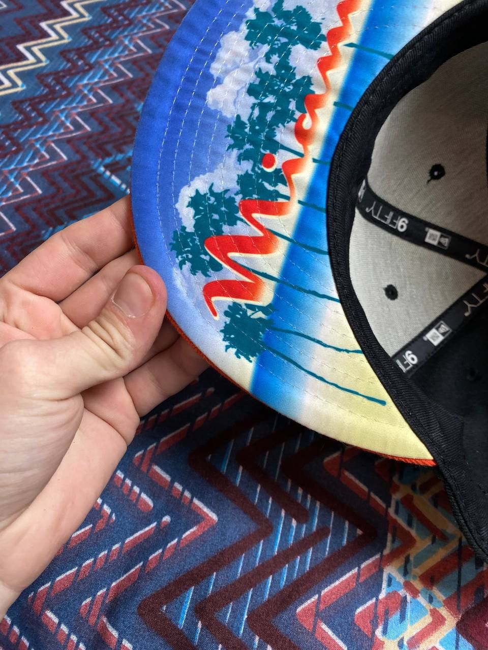 New Era × Vintage Miami Marlins Hatclub Exclusive New era Fitted cap 7 1/4 NEW Size ONE SIZE - 10 Thumbnail