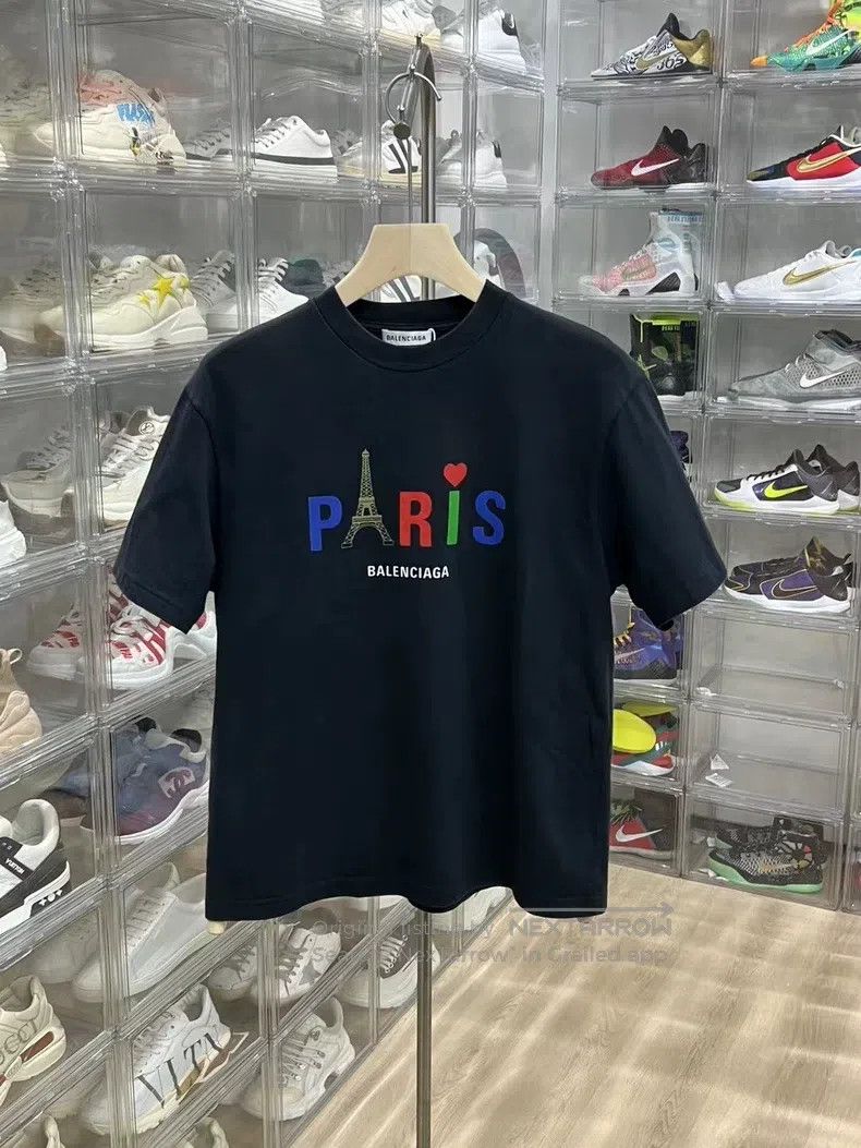Balenciaga Balenciaga Iron tower printed short-sleeve, size XS Size US XS / EU 42 / 0 - 1 Thumbnail