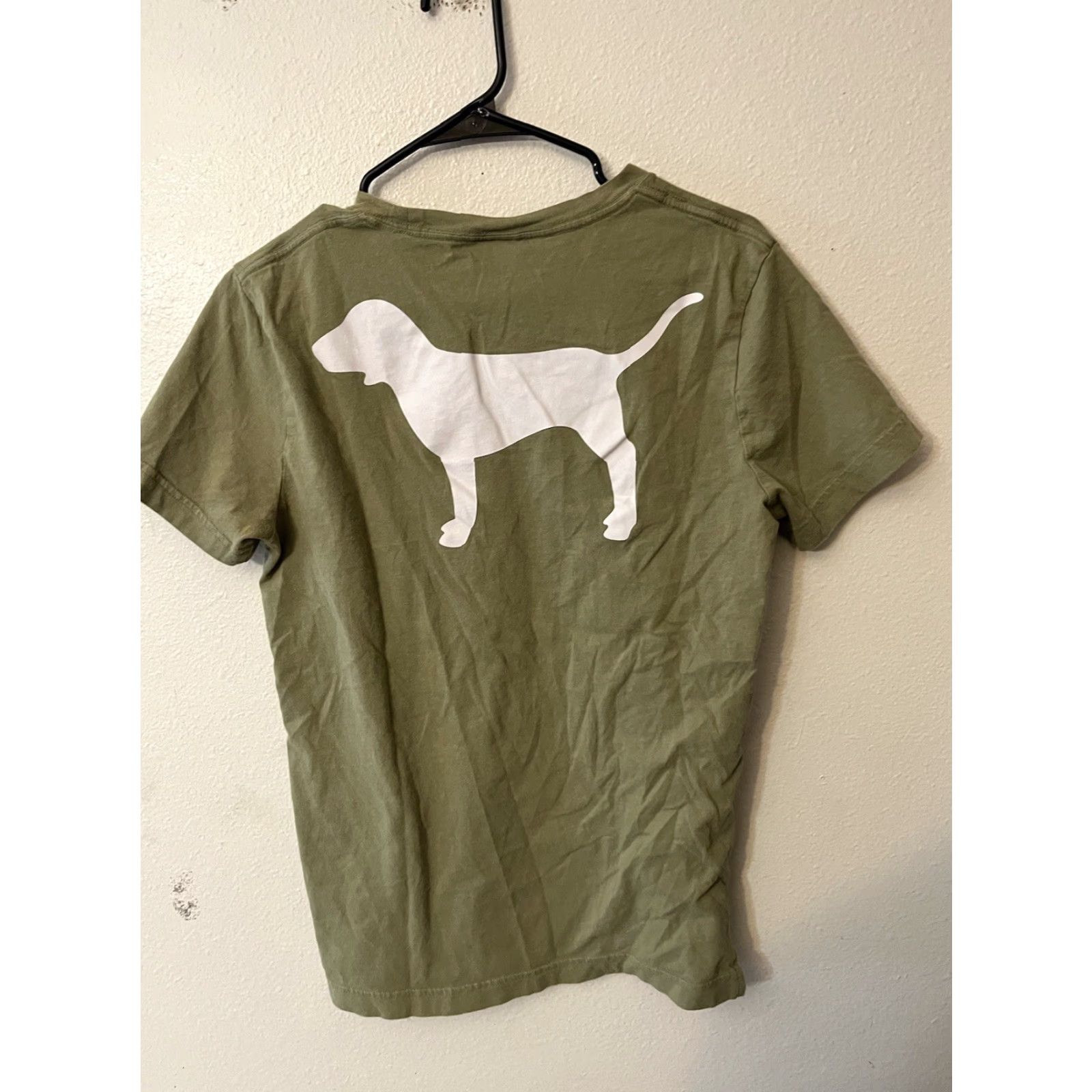 Victoria's Secret Victoria's Secret T-Shirt Women XS Green CrewNeck Graphic Print Logo Basic Shirt Size XS / US 0-2 / IT 36-38 - 2 Thumbnail