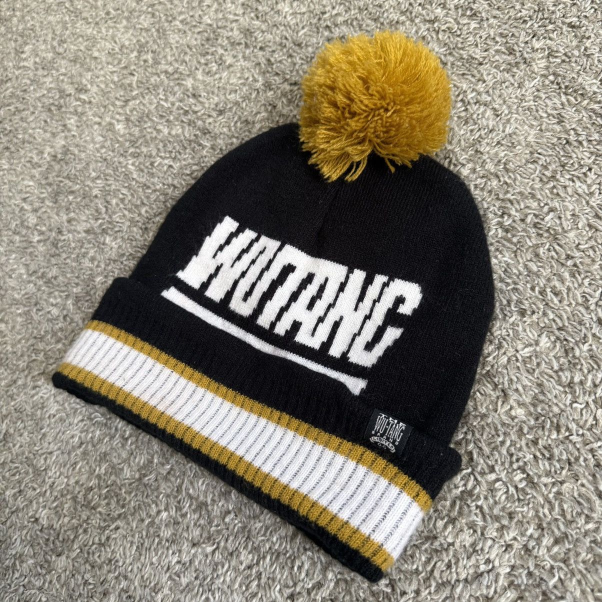 Wu-Tang Clan 🔴Wu-Tang Beanie WuTang Clan Rare Gza Raekwon Size ONE SIZE - 3 Thumbnail