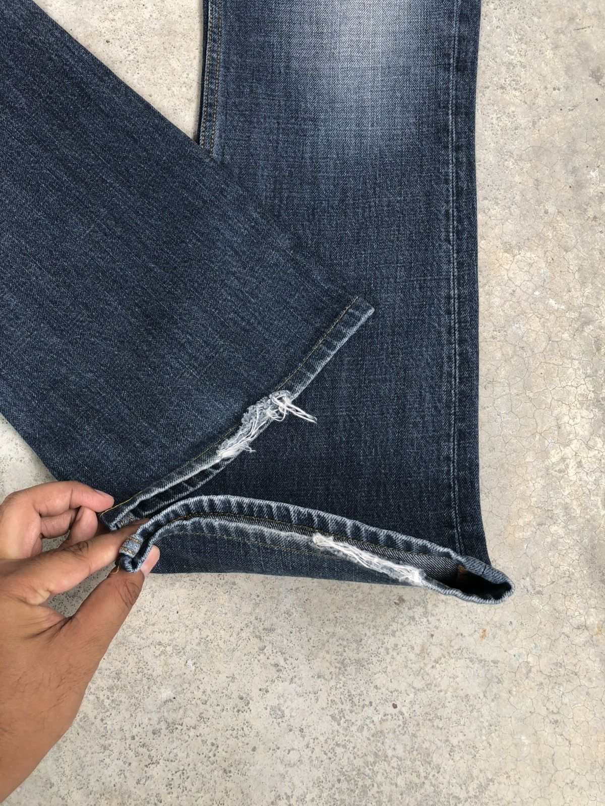 Yohji Yamamoto Ined Homme Flared Jeans Yohji Yamamoto Size US 32 / EU 48 - 13 Thumbnail