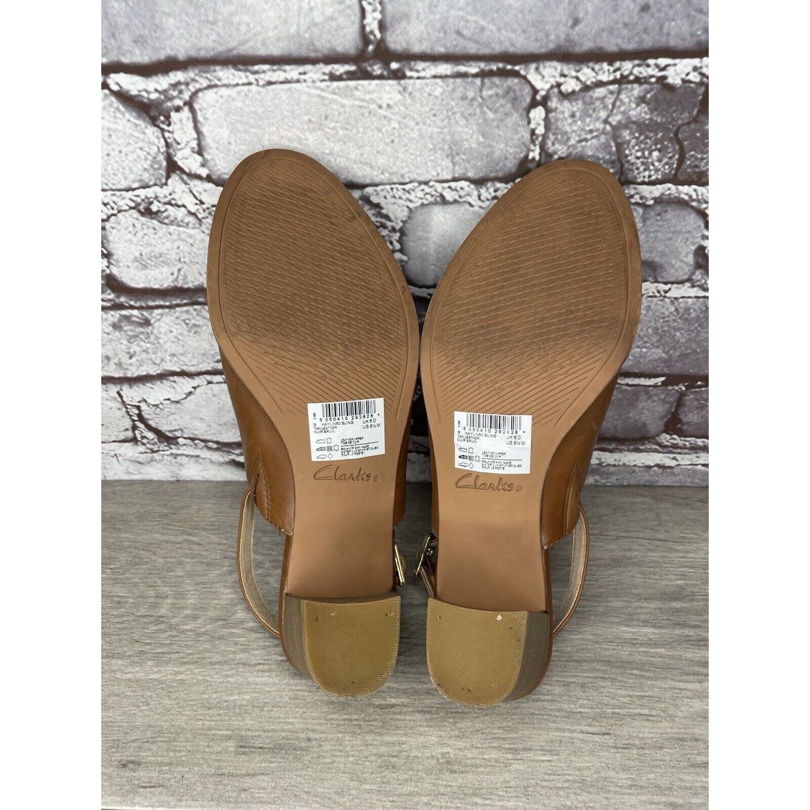 Clarks Clarks Brown Leather Casual Ankle Strap Open Toe Sandals Wom Size US 8.5 / IT 38.5 - 9 Thumbnail