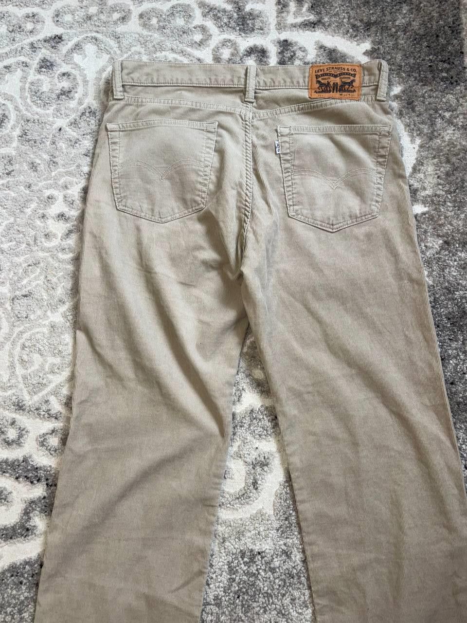 Levi's Levi’s 751 Corduroy Pants W34 L34 Beige Vintage Size US 34 / EU 50 - 7 Thumbnail