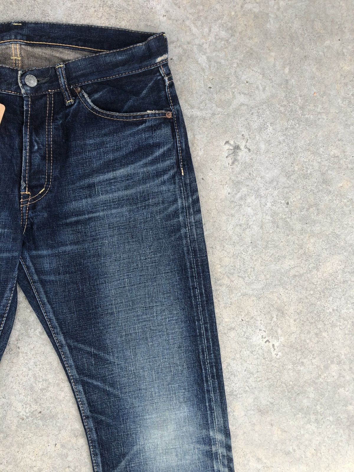 OMNIGOD Japanese OMNIGOD 50053 Distressed Jeans Selvedge Jeans Size US 32 / EU 48 - 5 Thumbnail