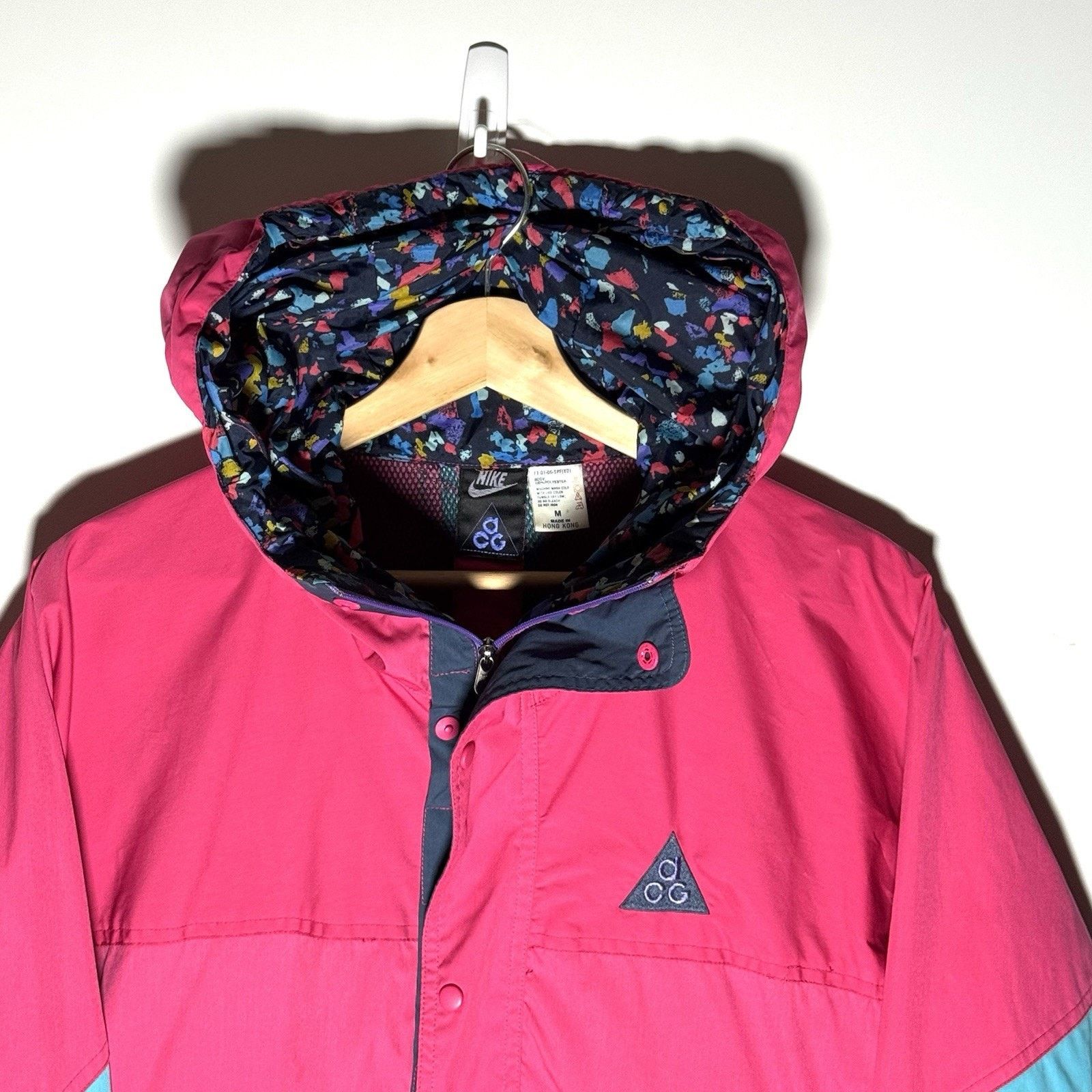 Nike × Nike ACG × Vintage RARE VTG 1990’s Nike ACG Pullover Anorak Windbreaker Med Size US L / EU 52-54 / 3 - 4 Thumbnail