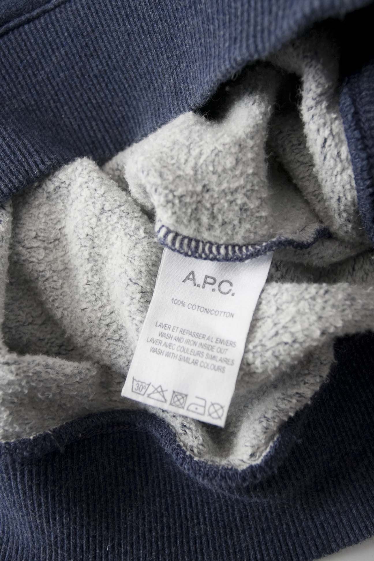 A.P.C. APC Crewneck Sweatshirt Unisex Size XS Press Start Size US XS / EU 42 / 0 - 5 Thumbnail