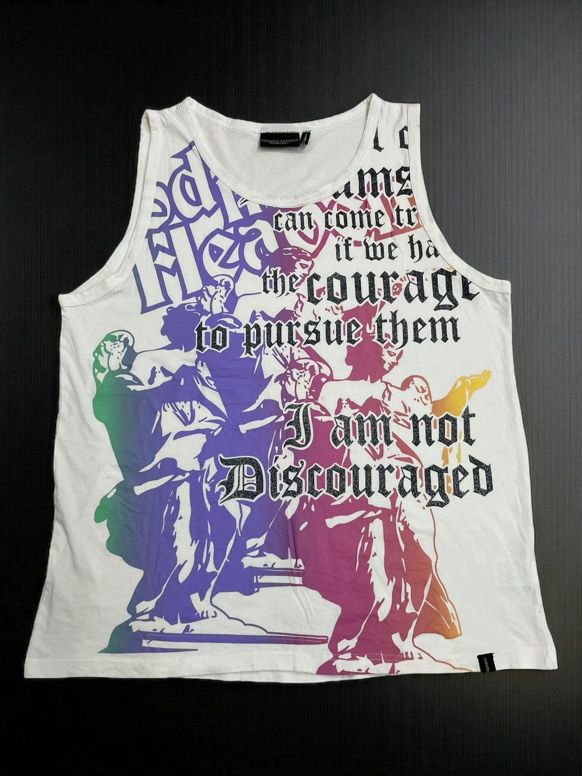Hysteric Glamour Smorky Garnish Heaven Style Angel Y2K Wording Affliction Size US L / EU 52-54 / 3 - 1 Thumbnail