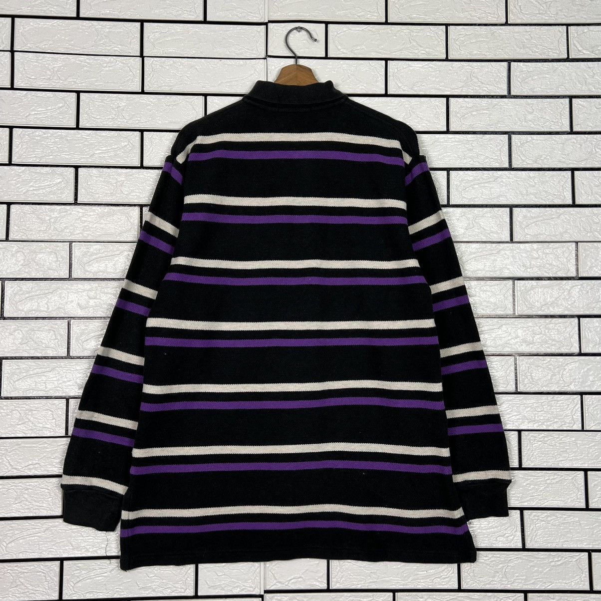 Polo Ralph Lauren 90's POLO RALPH LAUREN Striped Long Sleeve Polos #4100-C186 Size US L / EU 52-54 / 3 - 13 Thumbnail
