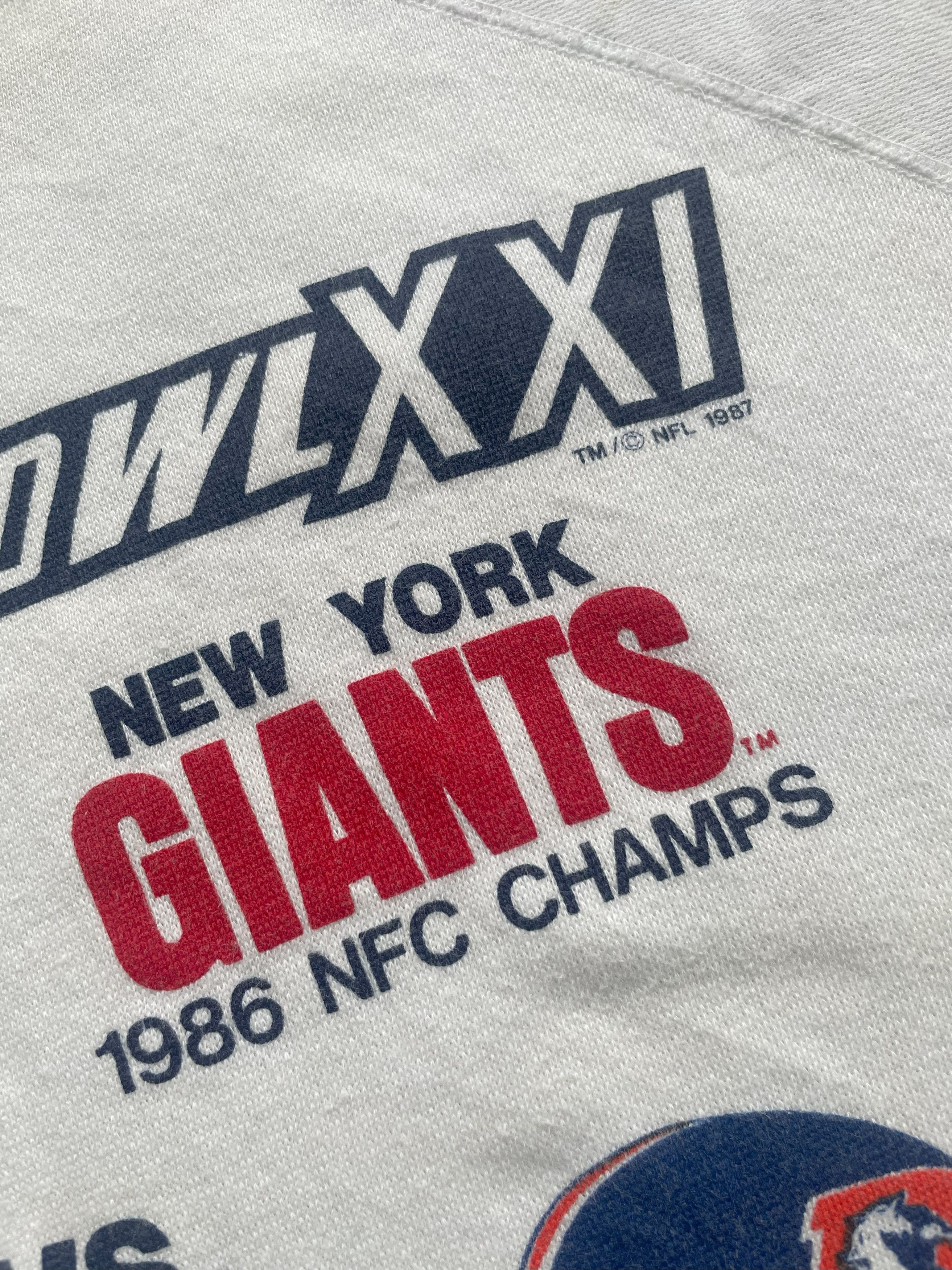 NFL Vintage Superbowl XXI Sweatshirt Size US M / EU 48-50 / 2 - 4 Thumbnail