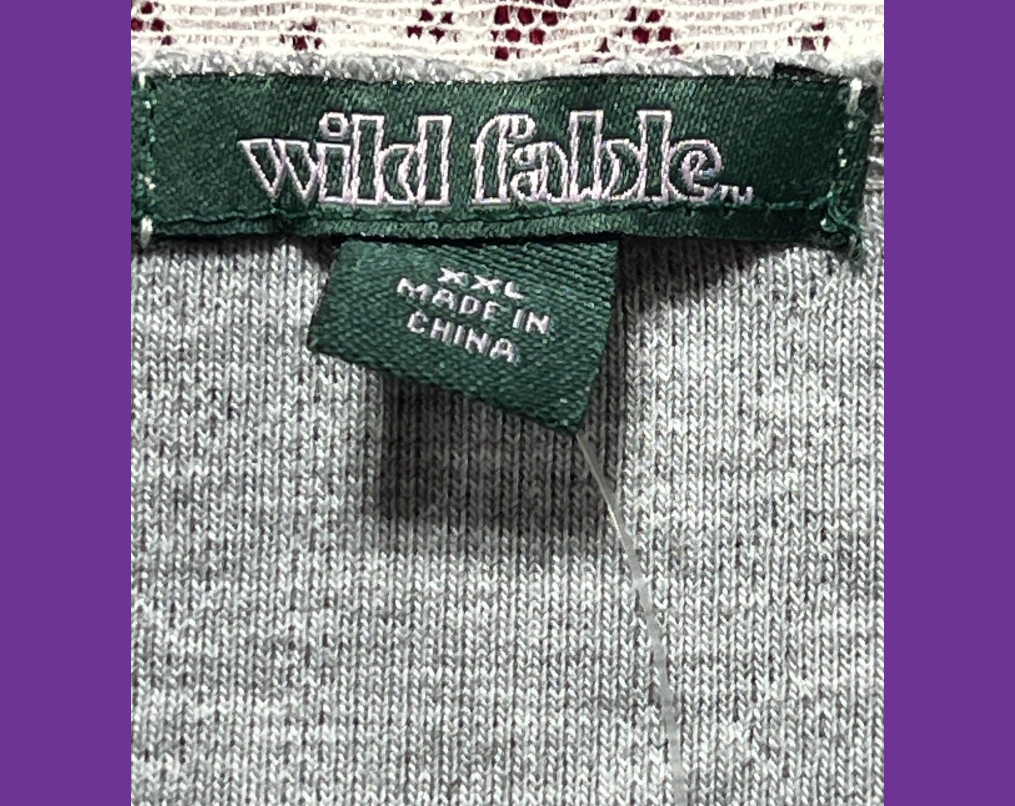 Other Wild fable - Women's Short Sleeve Pointelle Rosette T-Shirt Size XXL / US 16-18 / IT 52-54 - 11 Thumbnail