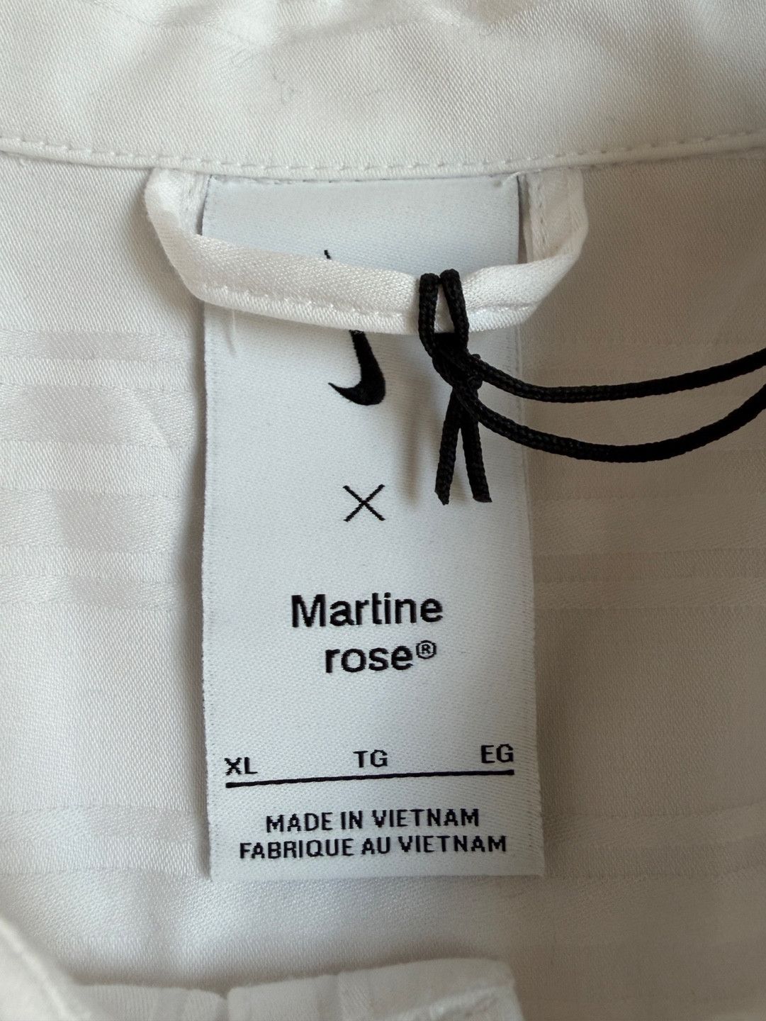 Martine Rose × Nike NIKE X MARTINE ROSE DRESS SHIRT Nikelab Acne Prada Size US XL / EU 56 / 4 - 8 Thumbnail
