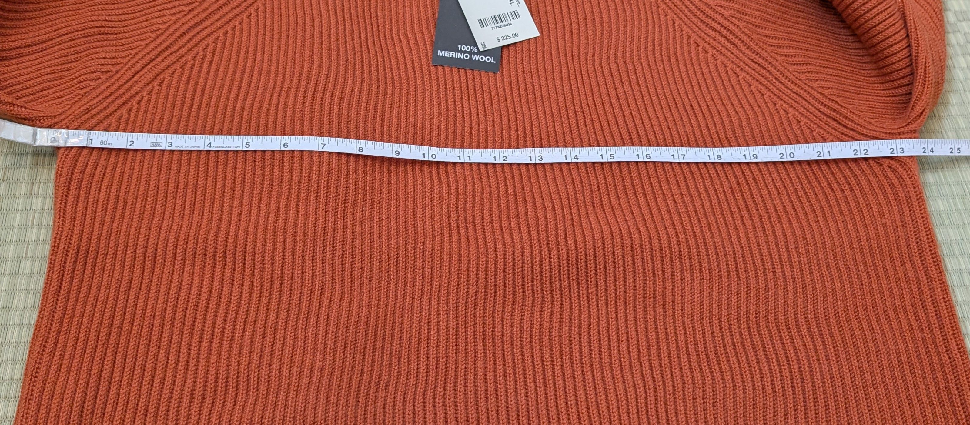 Schott NWT Schott Bros. 100% Merino Wool Ribbed Raglan Sweater $225 Size US XL / EU 56 / 4 - 7 Thumbnail