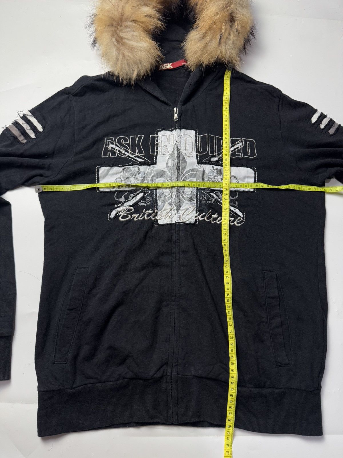 If Six Was Nine Fur Hoodie British England Ask Enquired Japanese Styled Size US M / EU 48-50 / 2 - 7 Thumbnail