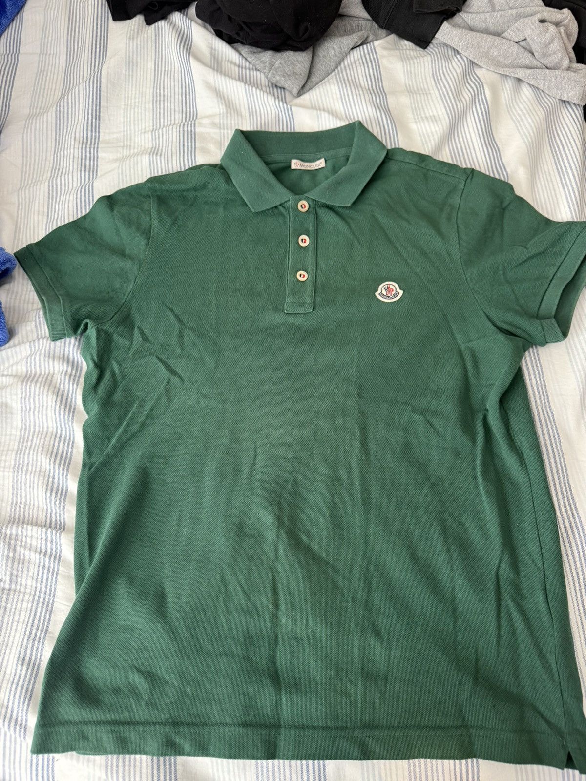 Moncler Moncler Polo Size US S / EU 44-46 / 1 - 1 Thumbnail