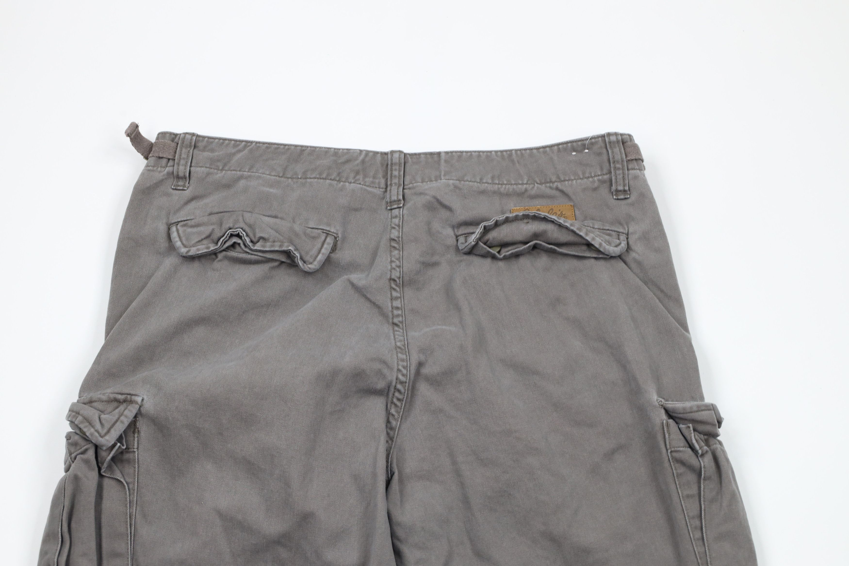 Cabelas × Vintage Vintage Cabelas Wide Leg Military Cargo Pants Gray Cotton Size US 36 / EU 52 - 11 Thumbnail