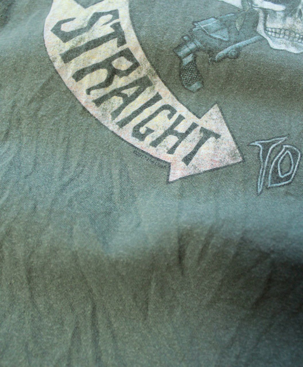 Band Tees 🔥 Vintage The Clash Straight to Hell Punk Rock Green Tees Size US L / EU 52-54 / 3 - 3 Thumbnail