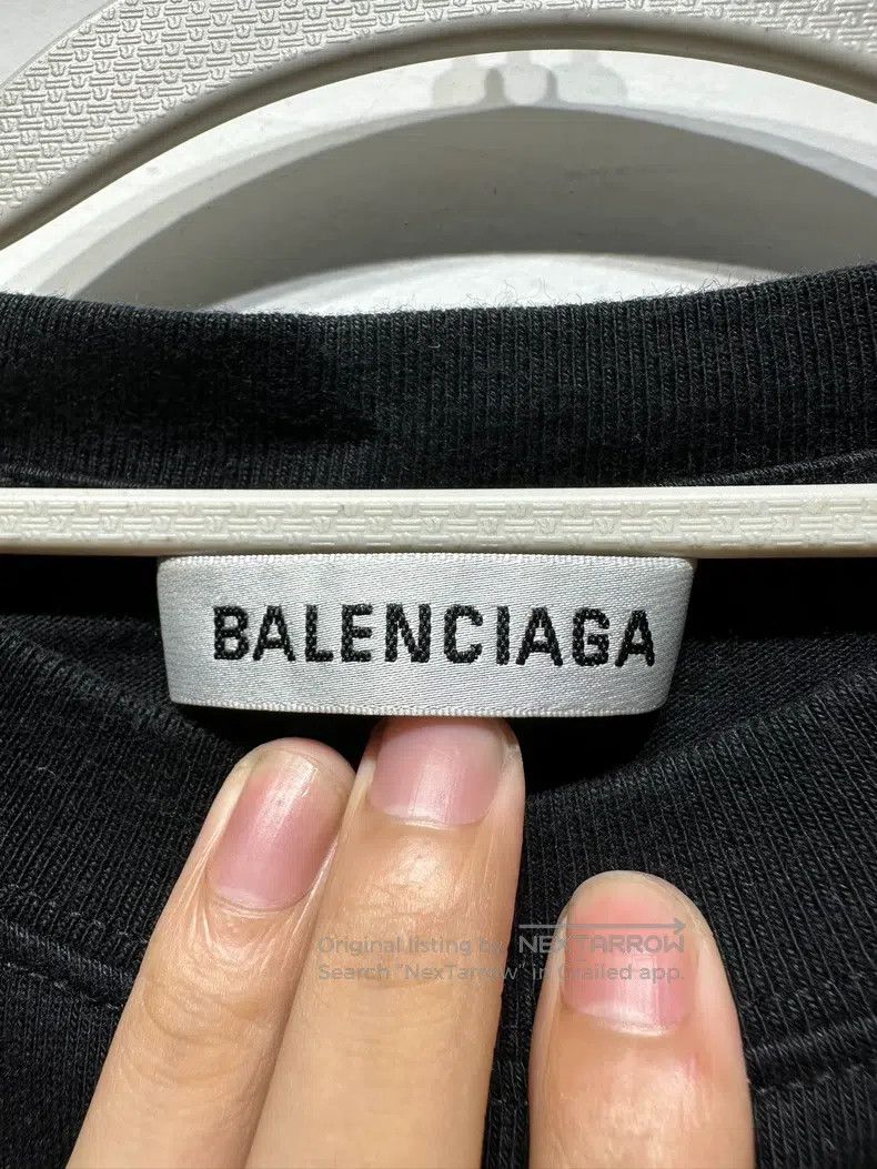 Balenciaga Balenciaga Letter Logo Printed Casual Short Sleeve T-Shirt Size US XS / EU 42 / 0 - 2 Thumbnail