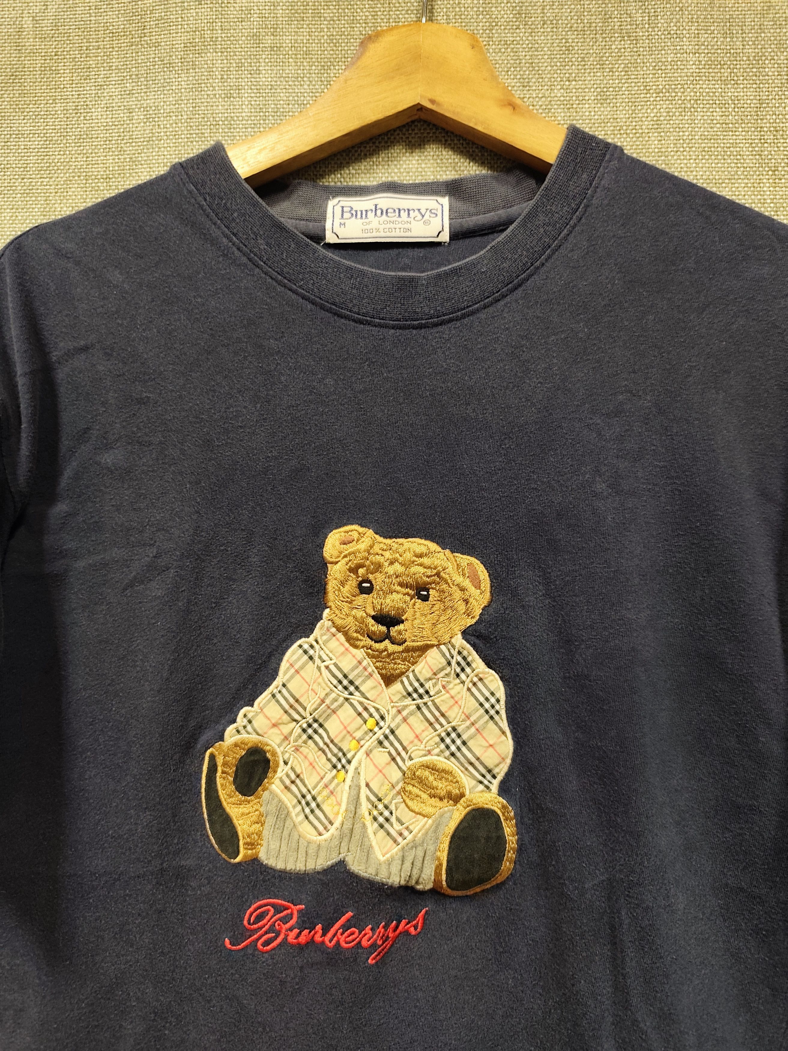 Burberry Vintage 90s Burberrys Of London Teddy Bear Nova Check Size US S / EU 44-46 / 1 - 2 Thumbnail