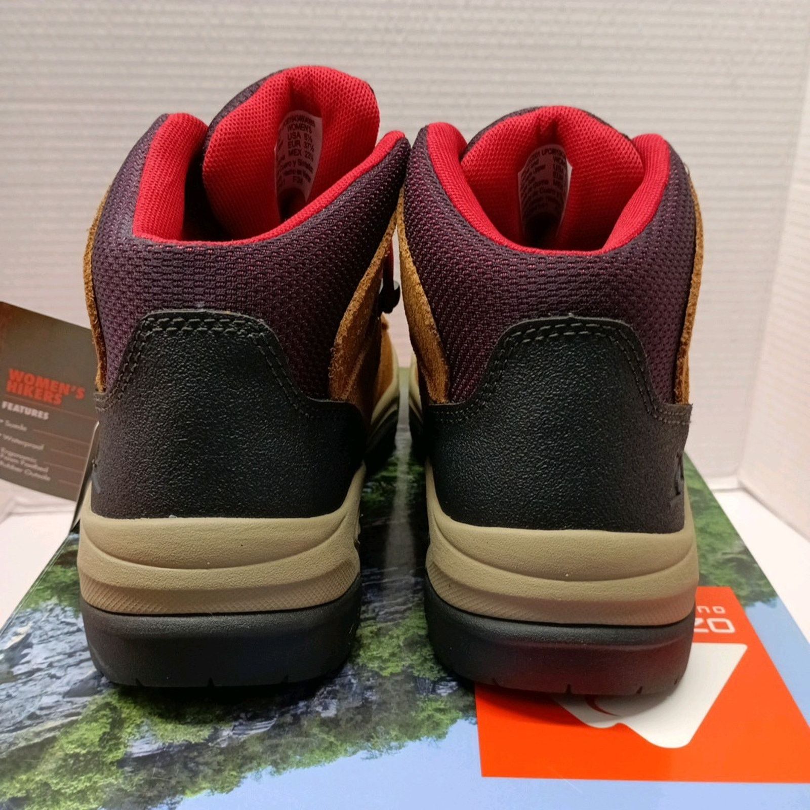 Other Ozark Trail Women's Waterproof Hiker Boots Wheat Size 6.5 Size US 6.5 / IT 36.5 - 5 Thumbnail