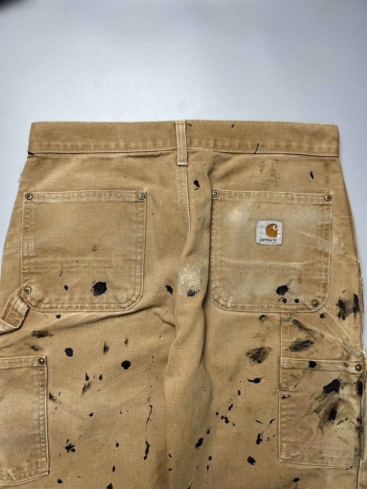 Carhartt × Vintage Vintage 1990s Carhartt DoubleKnee Paint Splatter Size US 30 / EU 46 - 6 Thumbnail