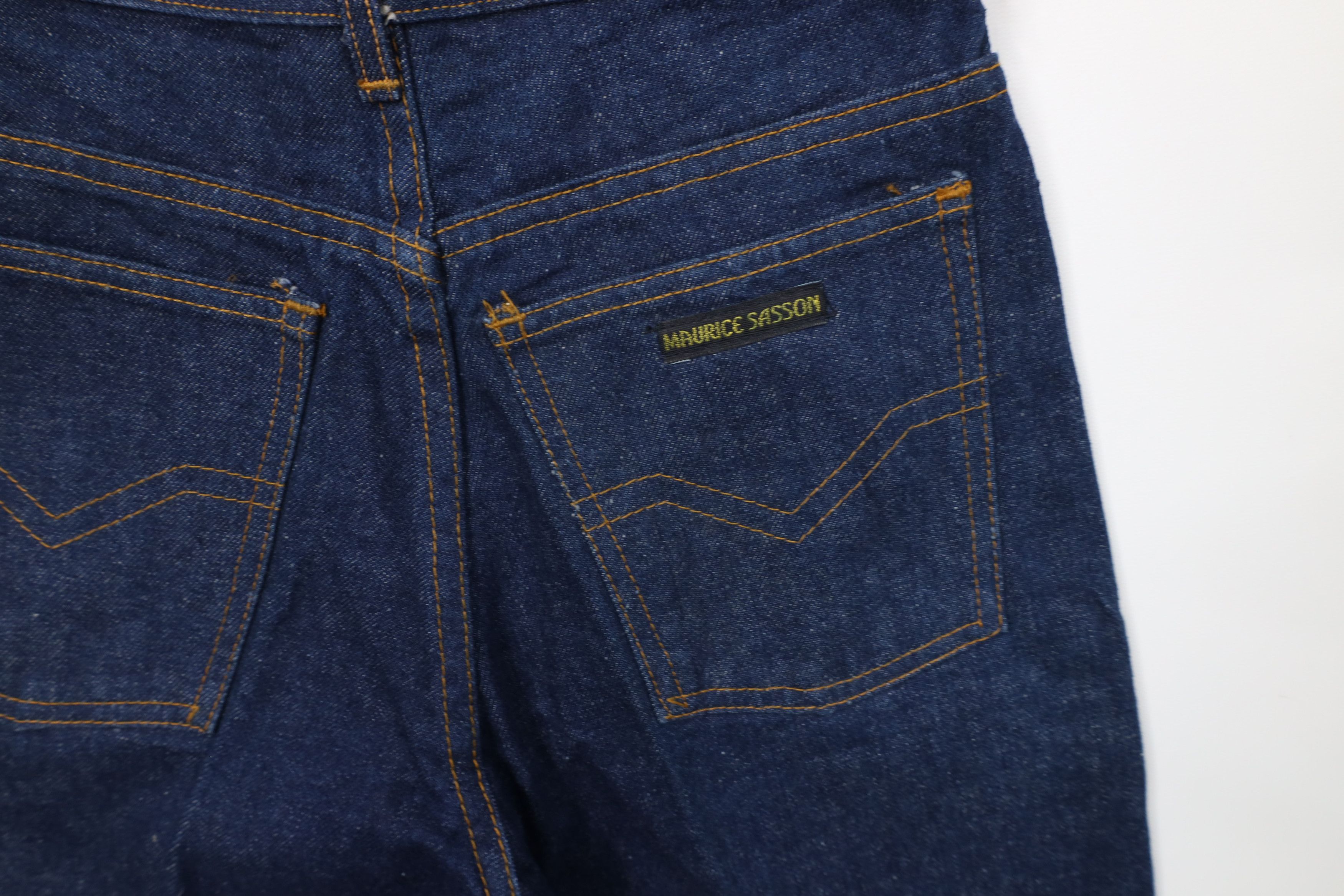 Vintage Vintage 70s Streetwear Straight Leg Denim Jeans Blue USA Size 26" / US 2 / IT 38 - 14 Thumbnail