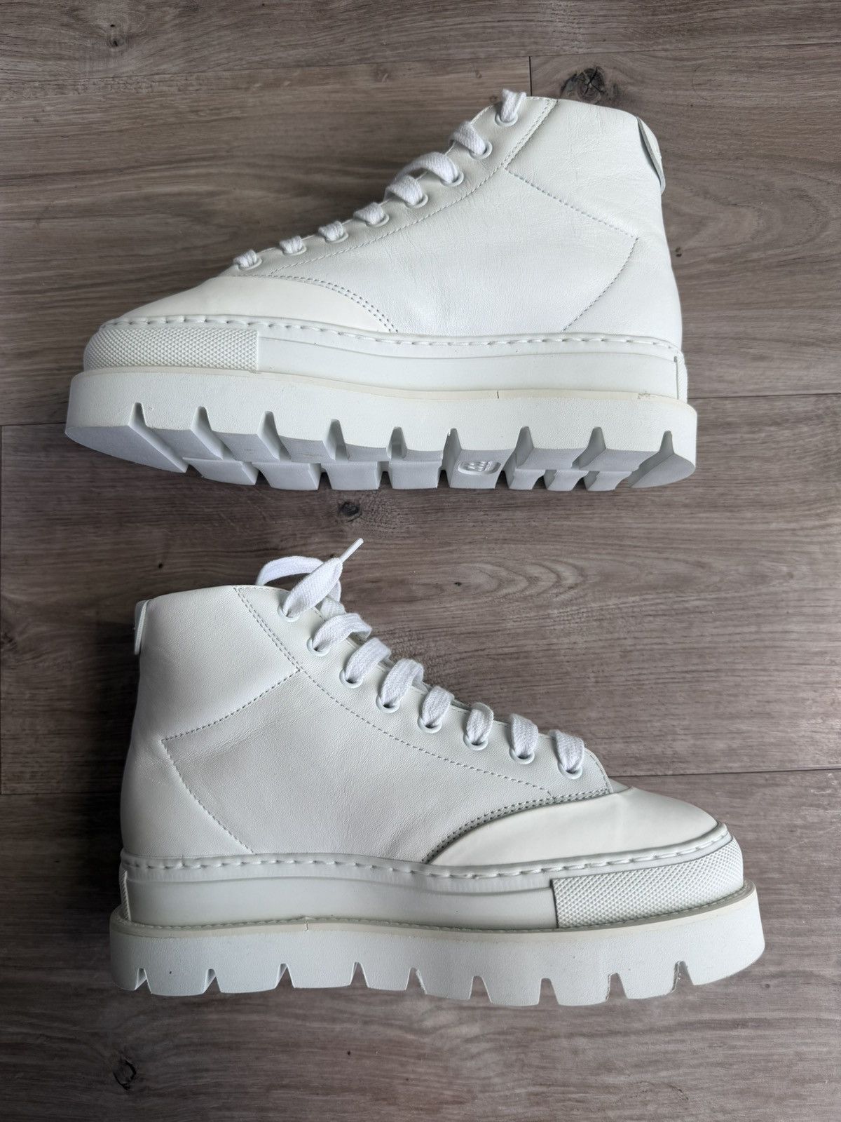 MM6 MM6 Margiela Platform High Top Sneakers White EU36 New w/Box Size US 6 / IT 36 - 2 Thumbnail