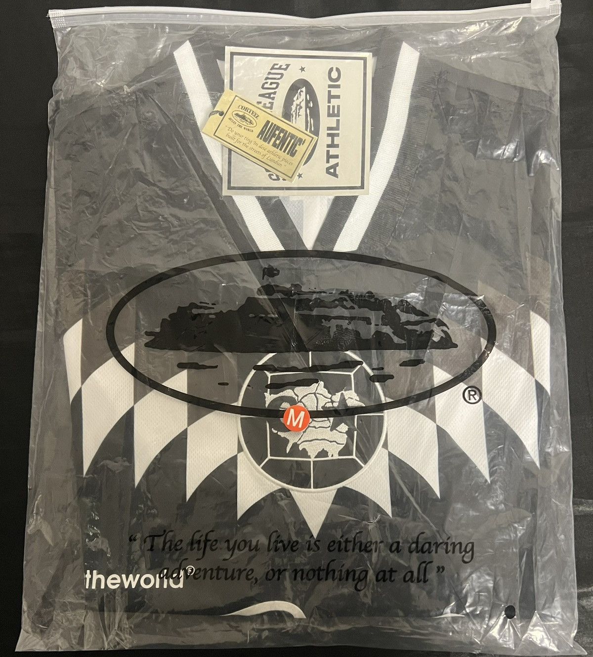 Corteiz CLUB RTW FOOTBALL JERSEY [BLACK] MEDIUM Size US M / EU 48-50 / 2 - 3 Thumbnail