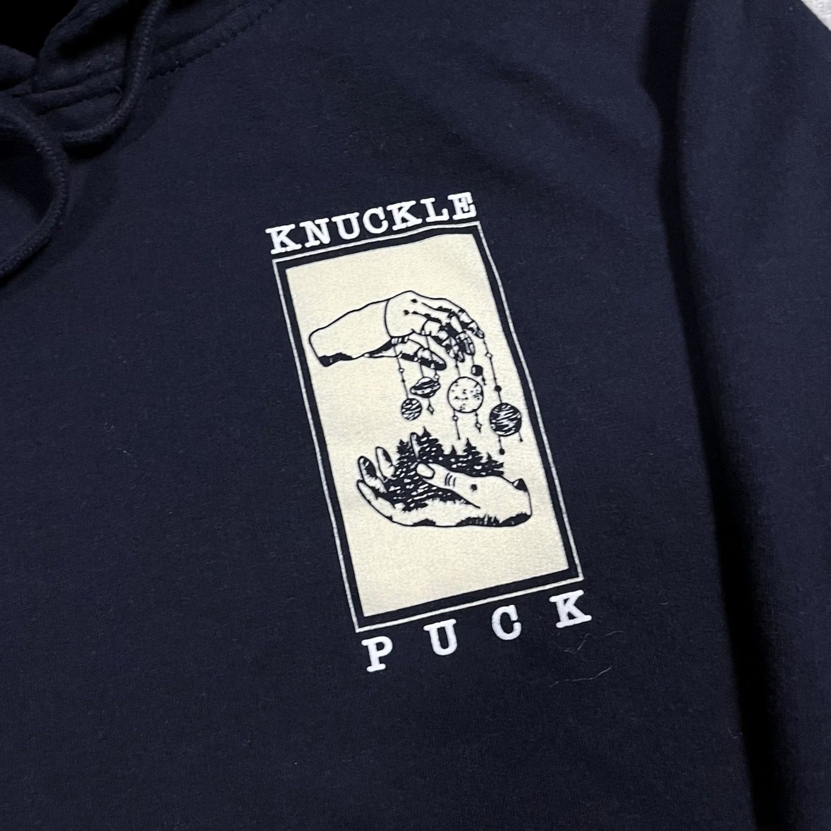 Vintage Knuckle Puck Hoodie Mens Small Sweatshirt Graphic Print Pullover Hooded Long Sleeve Blue Sl Size US S / EU 44-46 / 1 - 6 Thumbnail