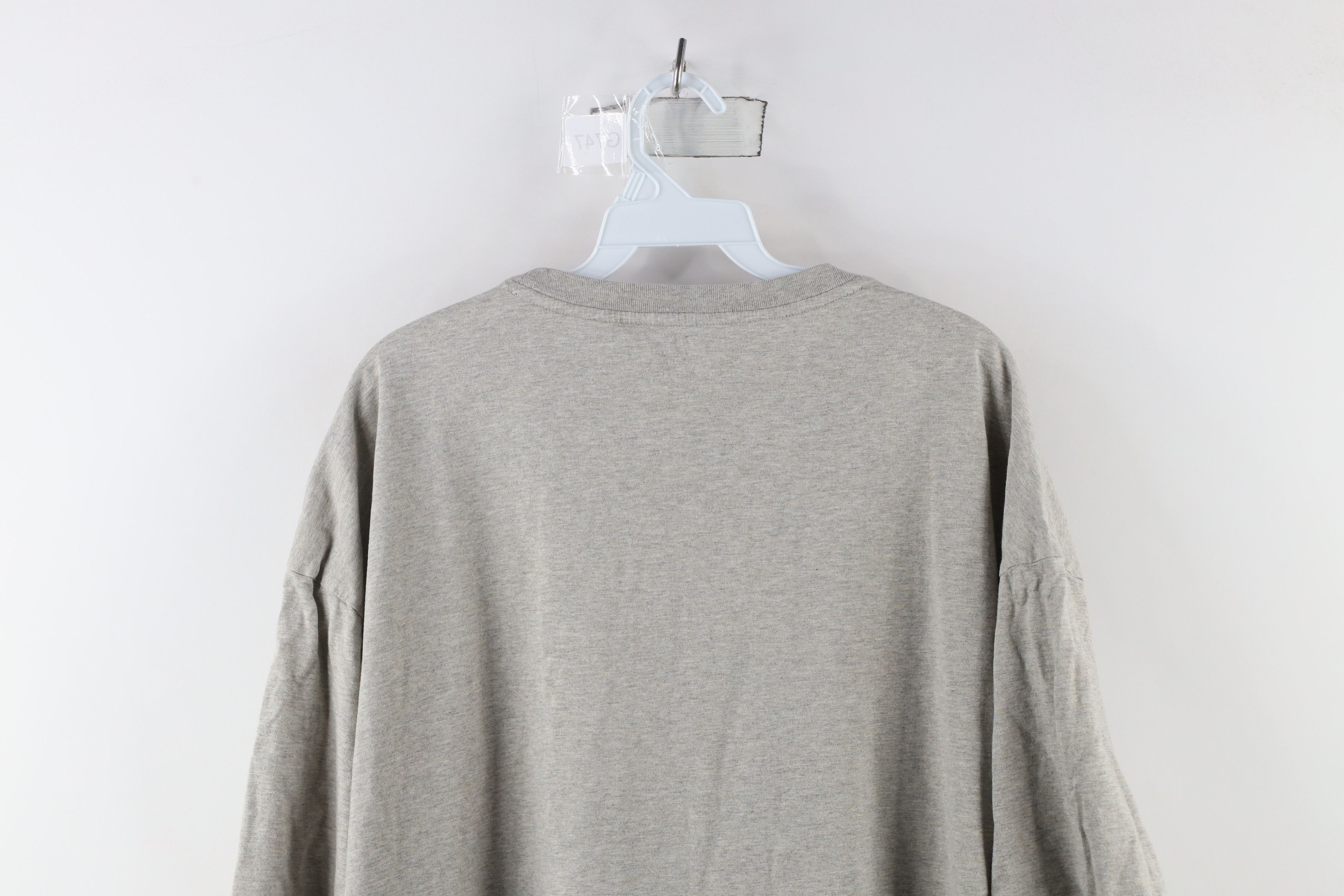 Ralph Lauren × Vintage Vintage Ralph Lauren Short Sleeve Pocket T-Shirt Gray Size US XXL / EU 58 / 5 - 10 Thumbnail