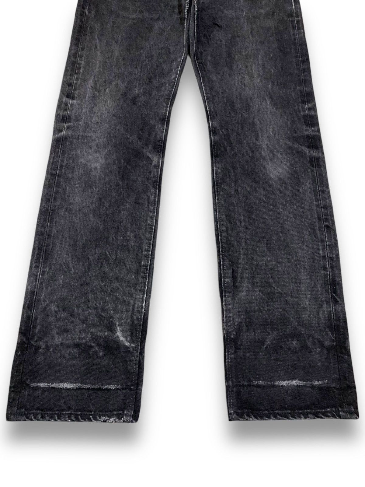 EIGHT-G Vintage Japanese Brand Eight-G Selvedge Distressed Jeans Size US 30 / EU 46 - 11 Thumbnail