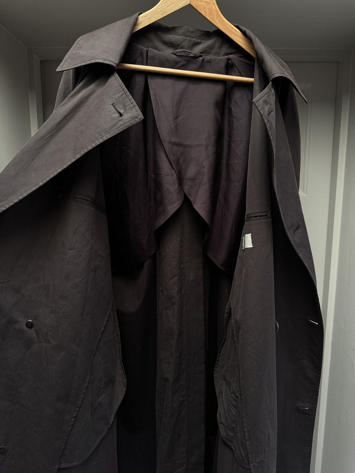 The Row The Row Mens Omar Trench Coat in Brown Medium Size US M / EU 48-50 / 2 - 7 Thumbnail